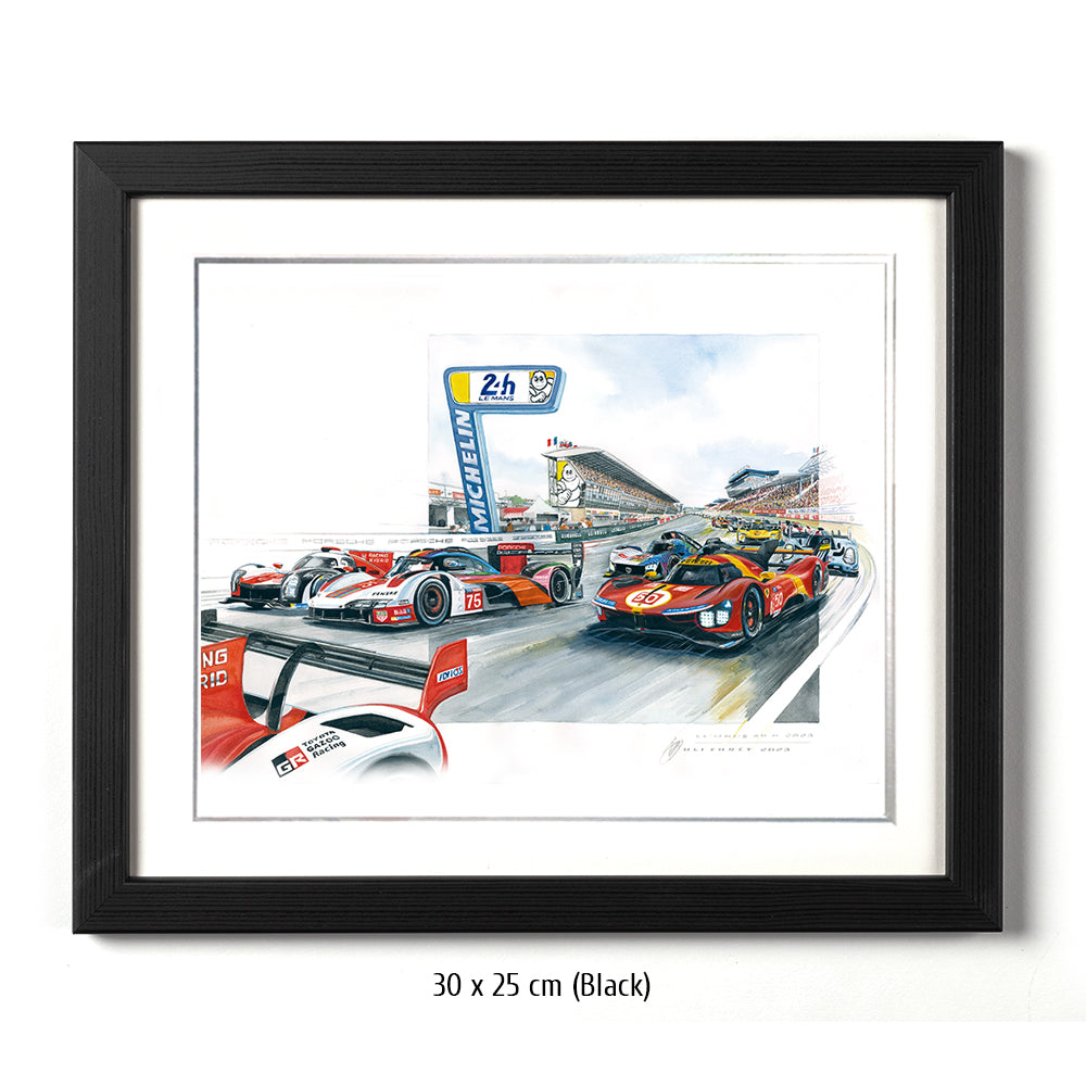 #1102 G 'Le Mans 24H 2023 Start