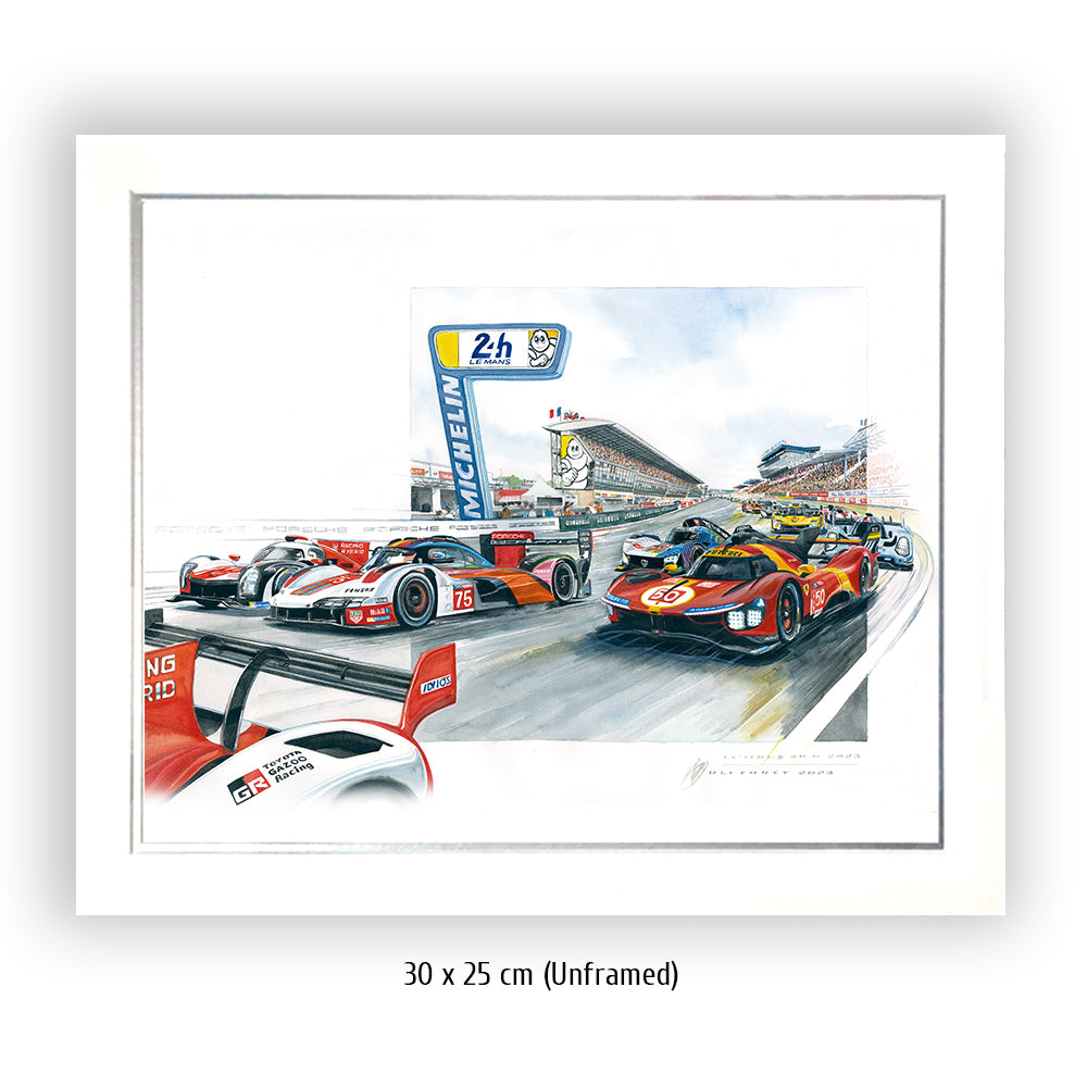 #1102 G 'Le Mans 24H 2023 Start