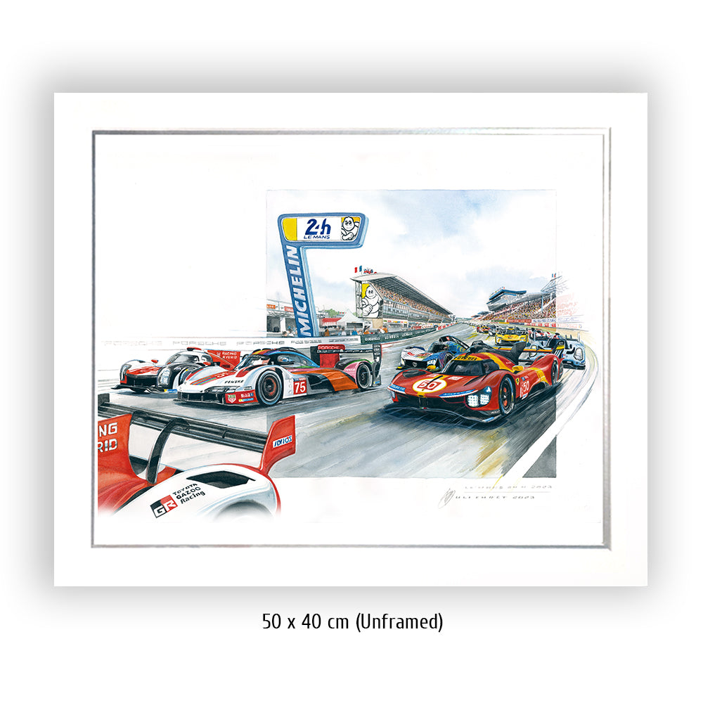 #1102 G 'Le Mans 24H 2023 Start