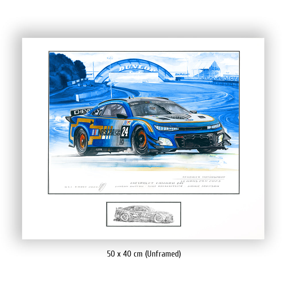 #1120 'Hendricks Motorsport, Chevrolet Camaro ZL1