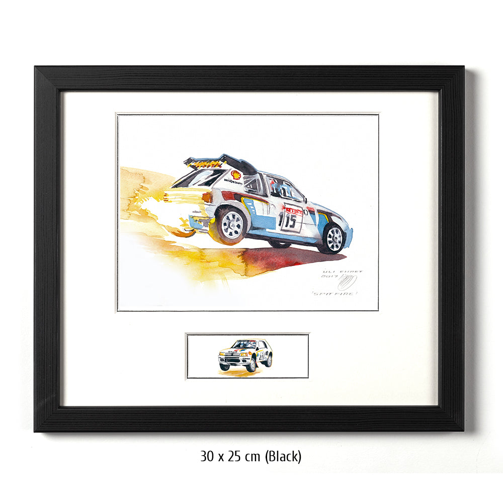 #1232 ""Peugeot 205 GTI"" rally car