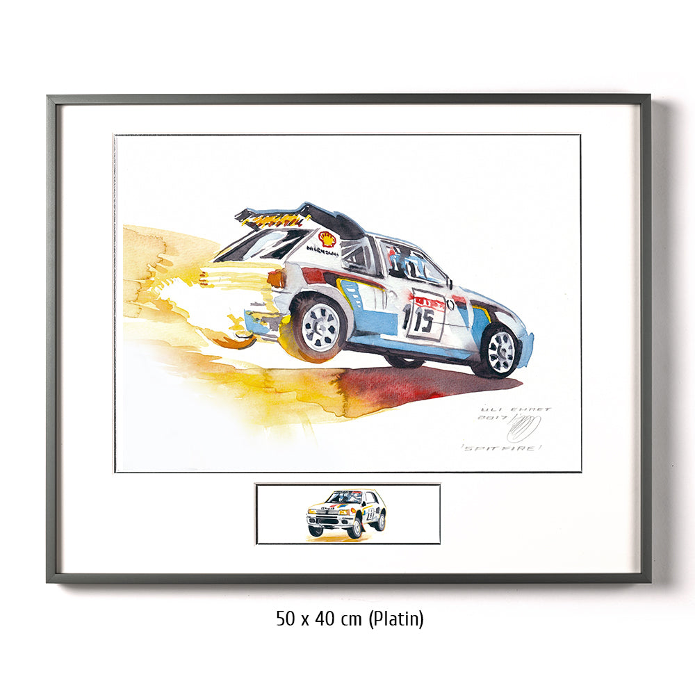 #1232 ""Peugeot 205 GTI"" rally car