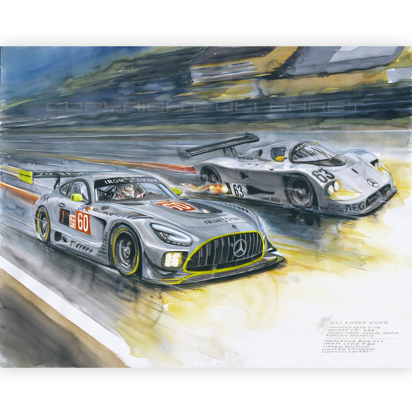 #1360 'Mercedes-AMG LMGT3 #60'