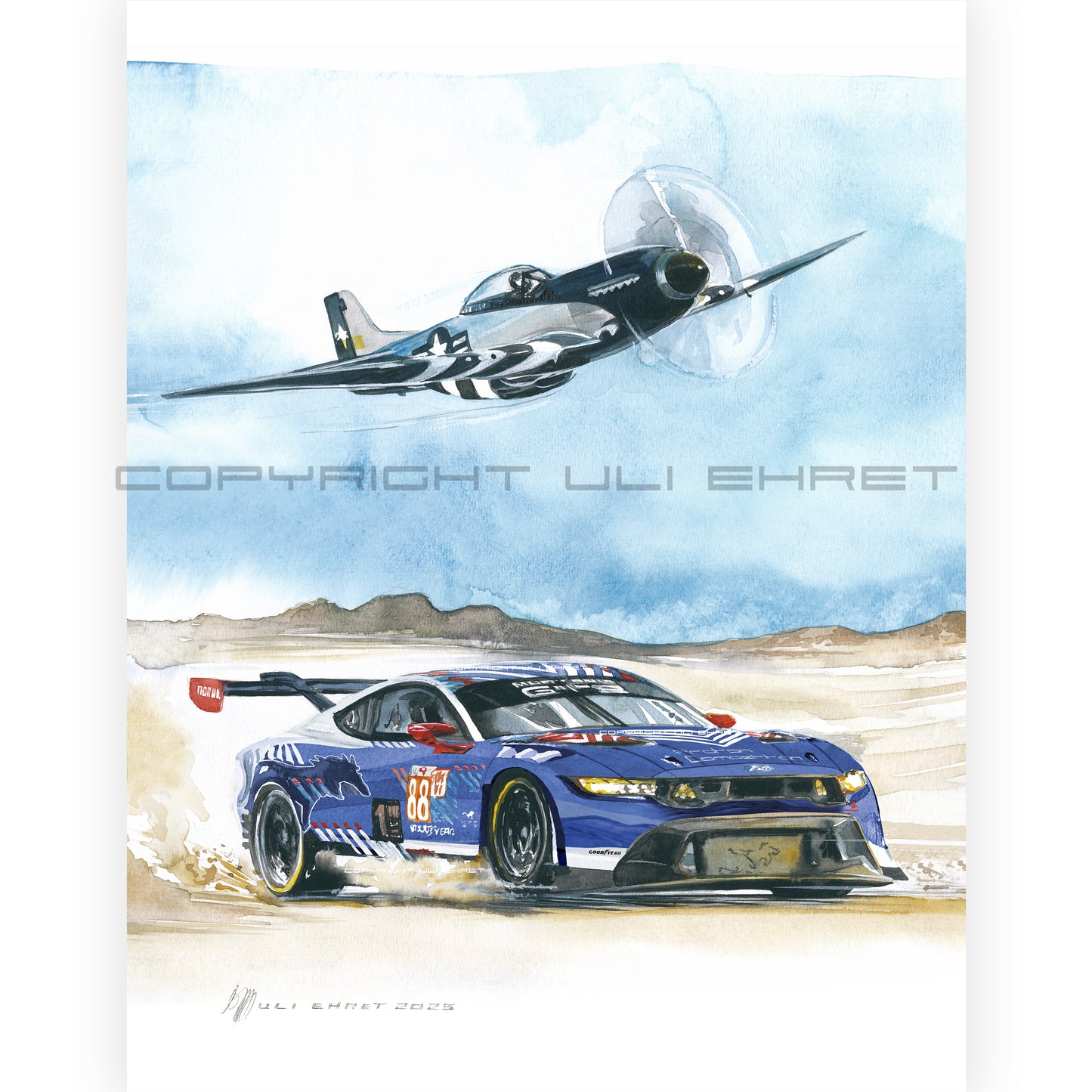 #1388 'Ford Mustang LMGT3 #8'