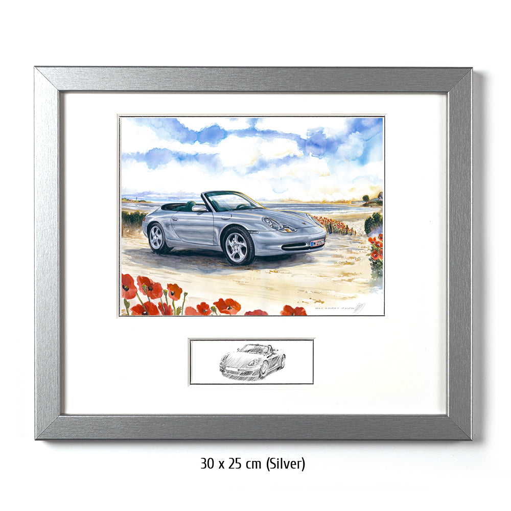 #0934 Porsche 911 Cabriolet by the sea