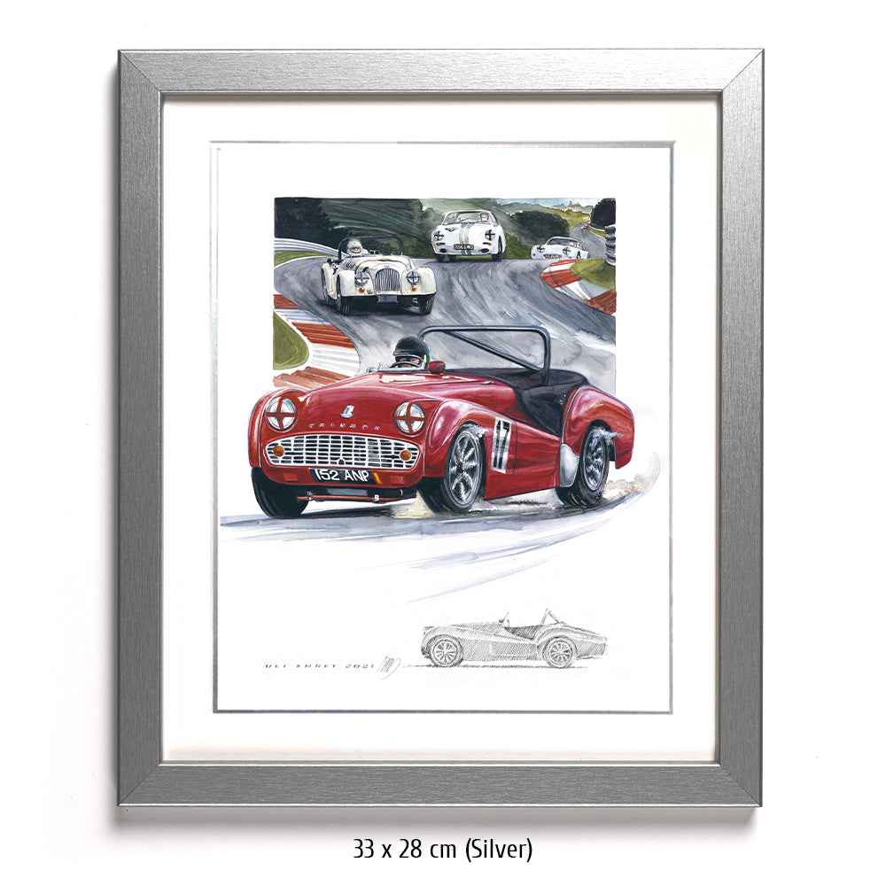 #0945 'Triump TR3 race car