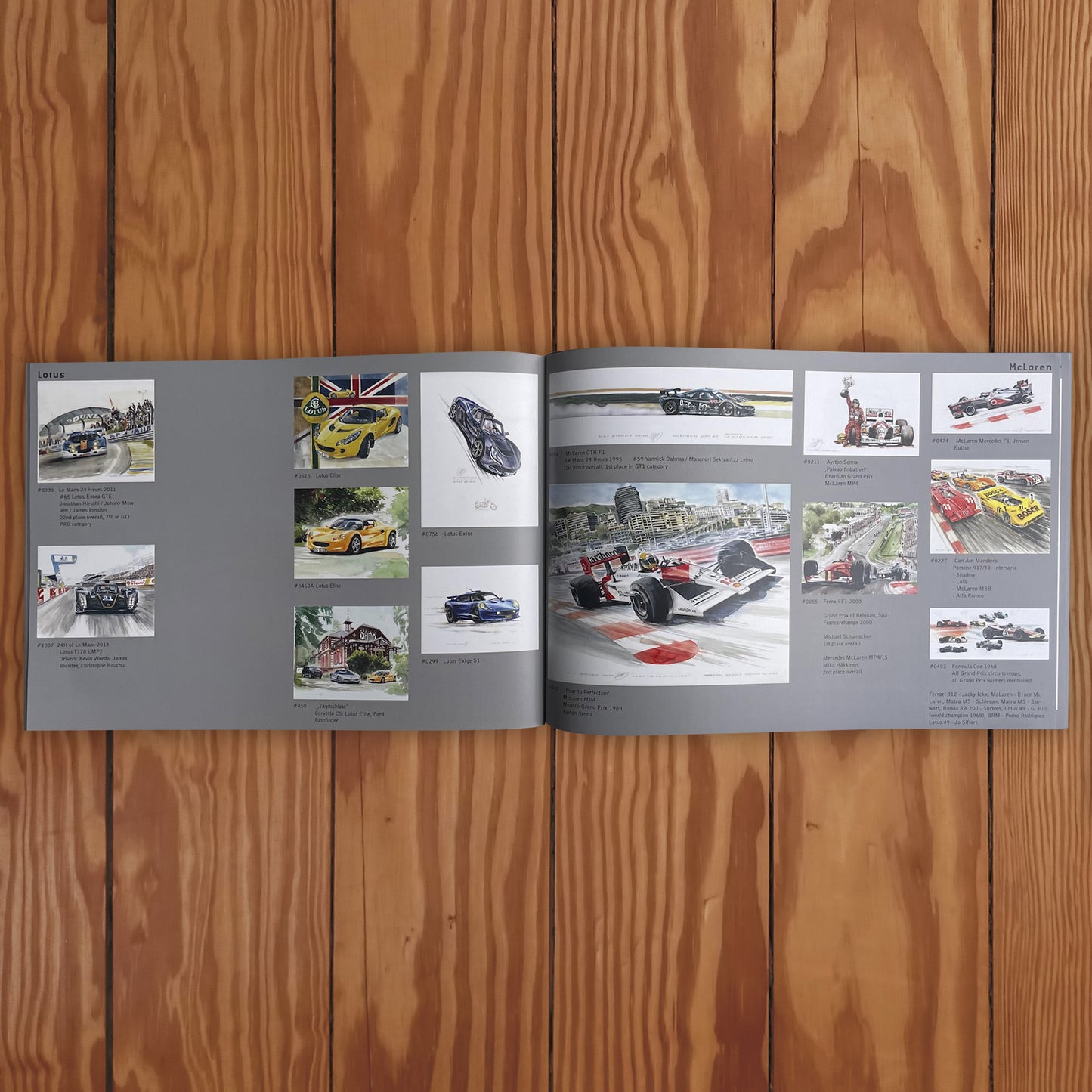 Katalog Uli´s Racing Legends - Britische und amerikanische Fahrzeuge