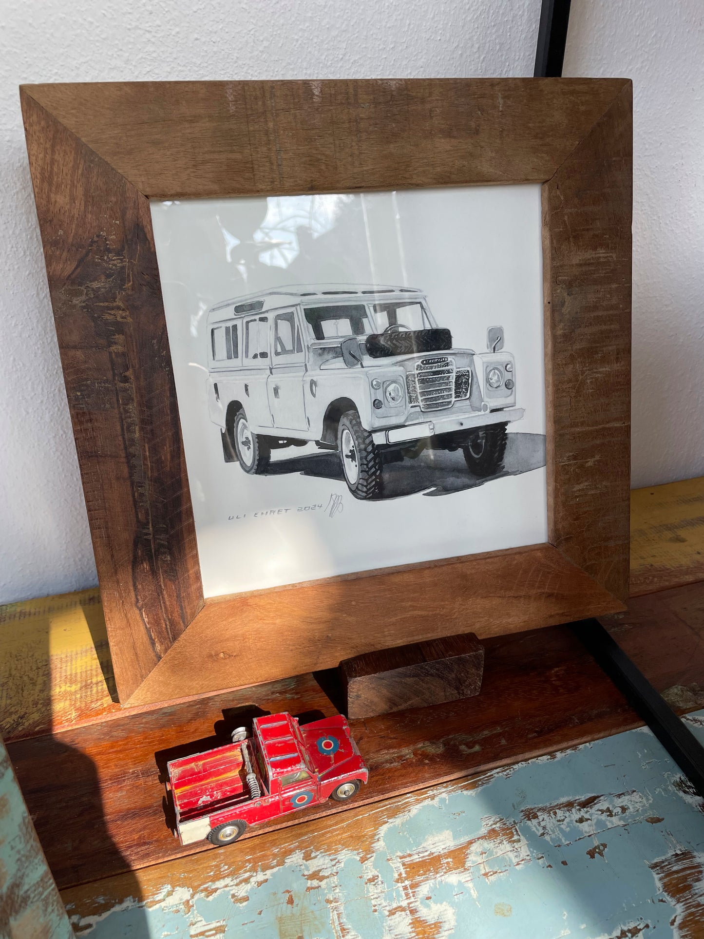 #1251P Landrover Serie 2 Sketch