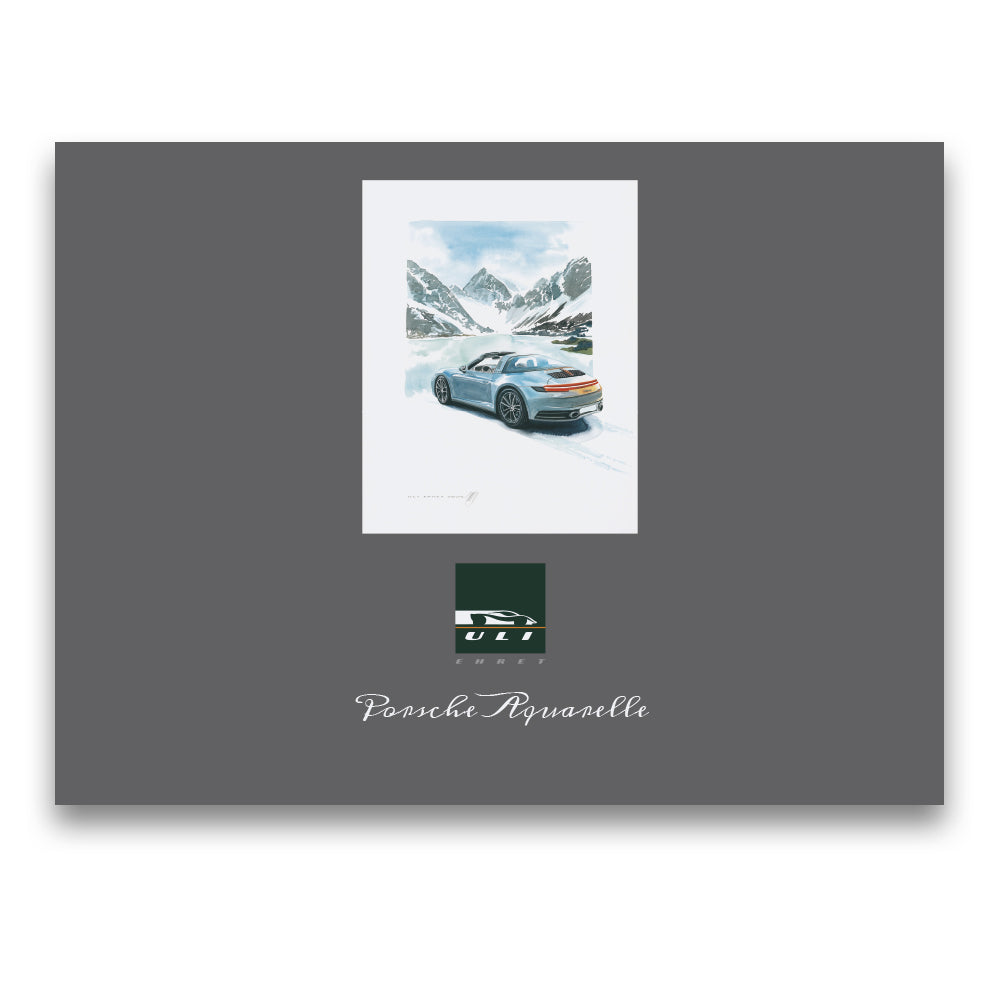 Catalog Uli's Racing Legends - Watercolors with Porsche motifs