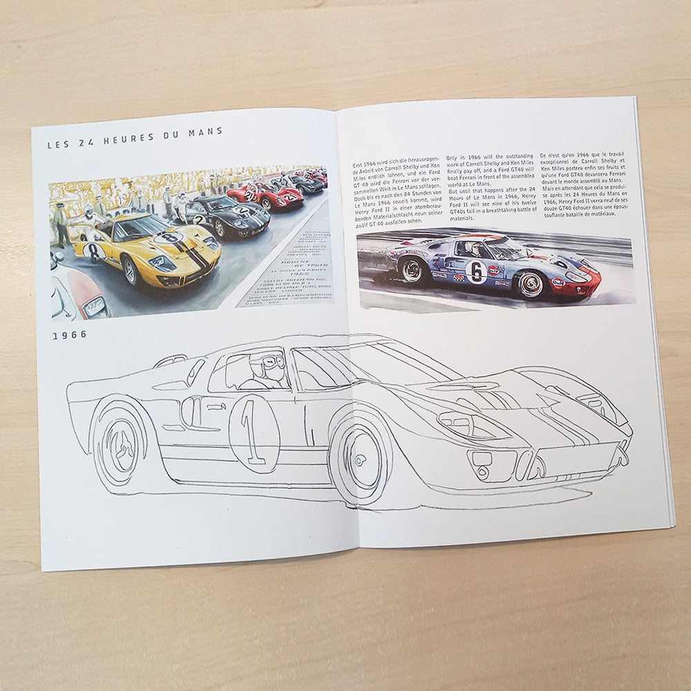 Uli's Racing Legends - 24H Le Mans Malbuch