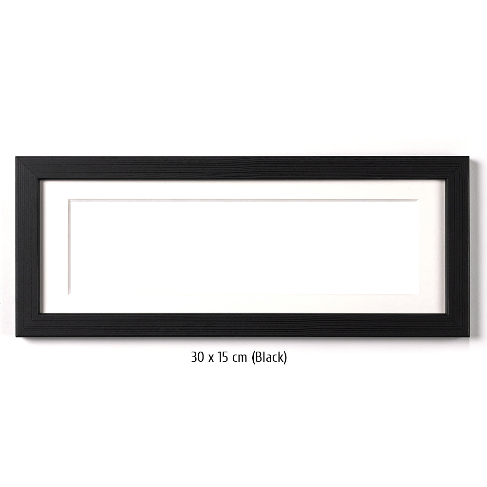 XS format (38 x 15 cm) empty frame