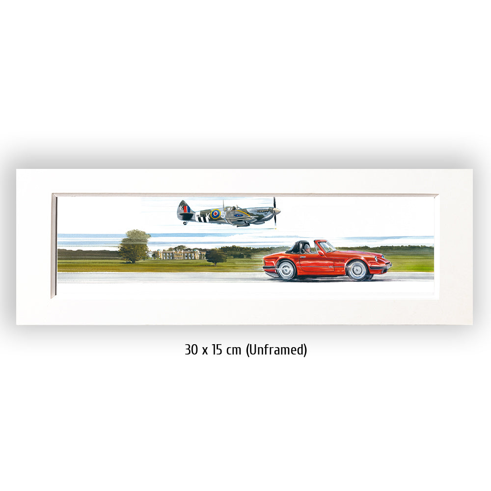 #1002 'TVR V8 S, Supermarine Spitfire