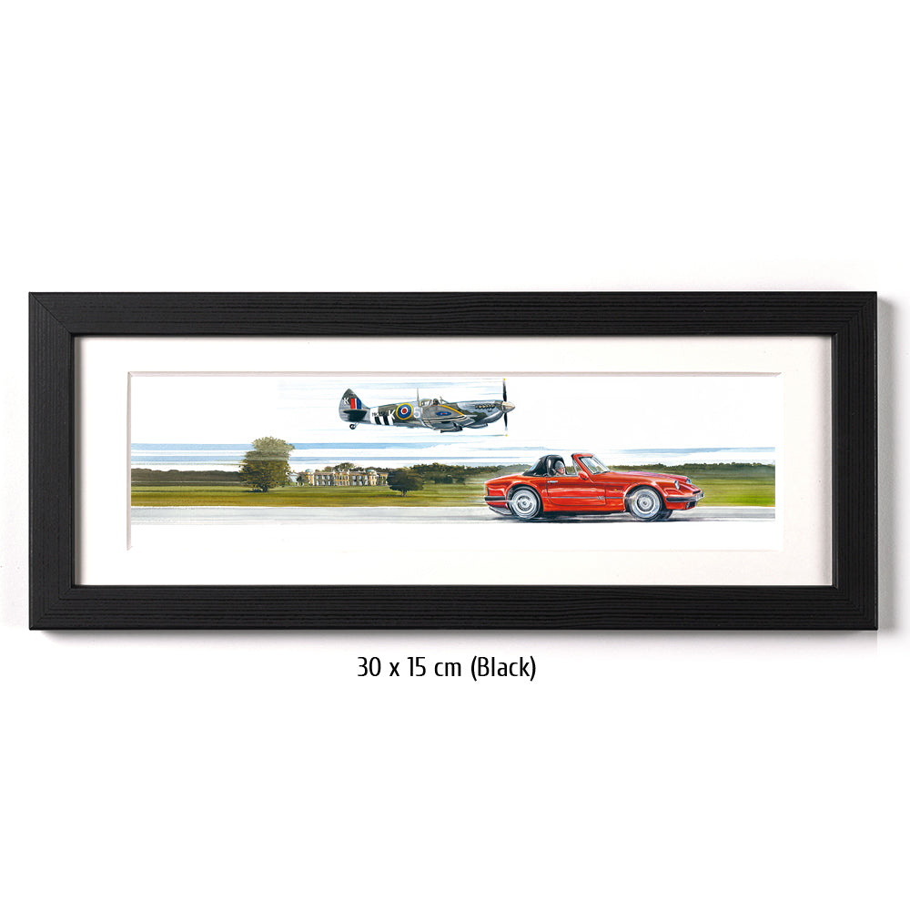 #1002 'TVR V8 S, Supermarine Spitfire
