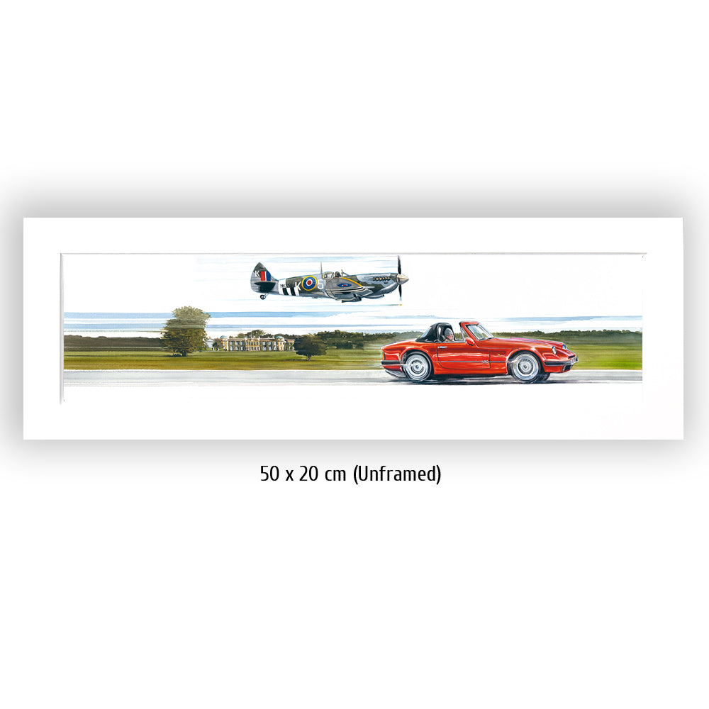 #1002 'TVR V8 S, Supermarine Spitfire