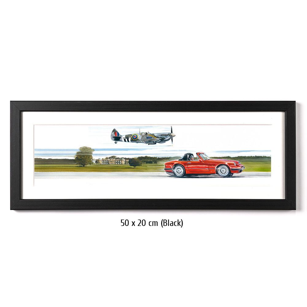 #1002 'TVR V8 S, Supermarine Spitfire