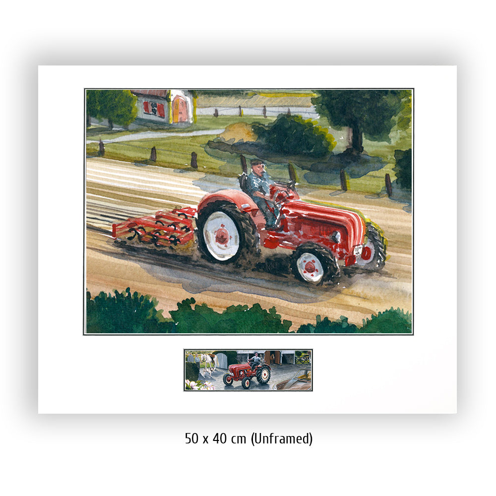 #1006 D ""Tractor Porsche-Diesel Super 308""