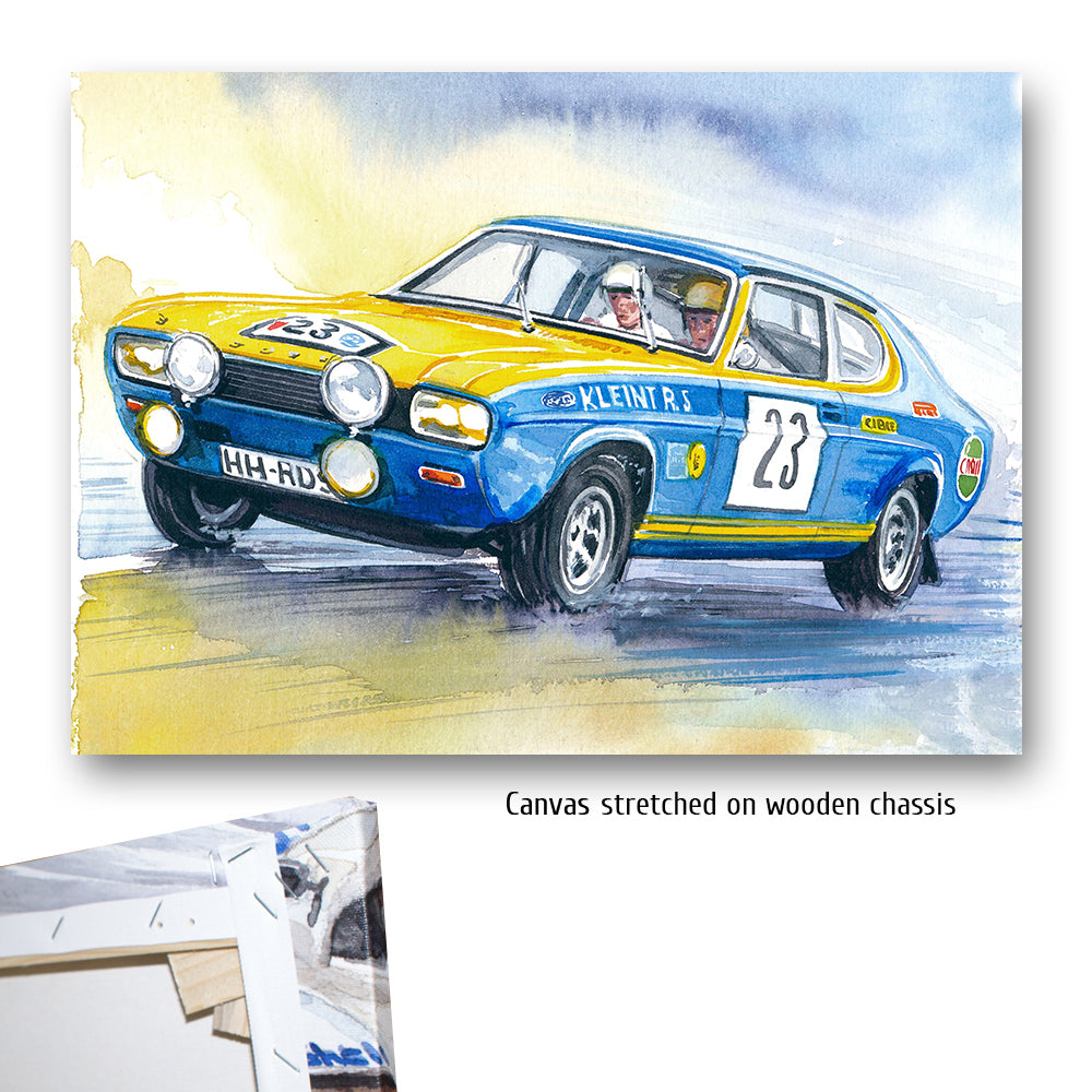 #1039 B 'Ford Capri Walter Röhrl