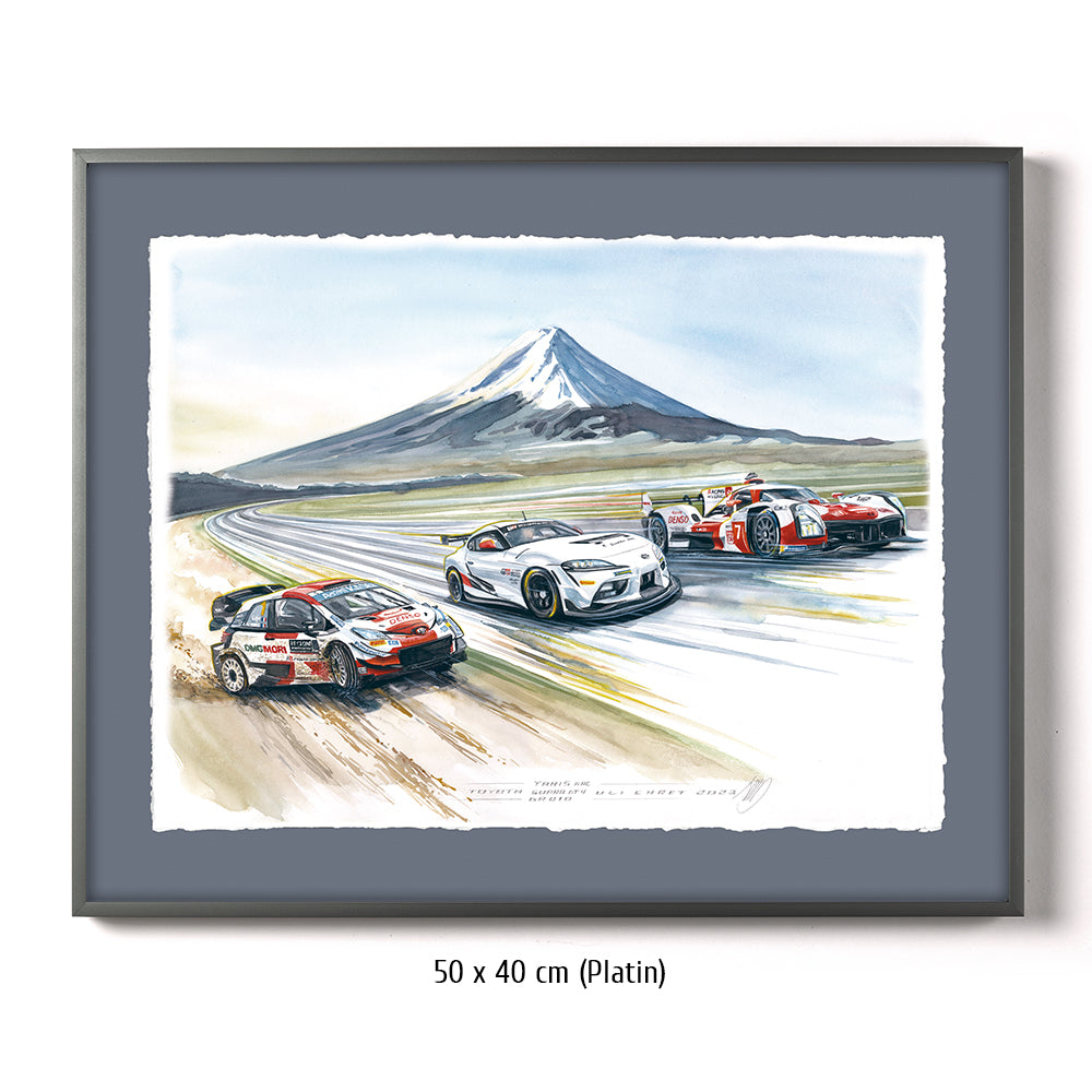 #1101 Toyota Yaris WRC, Toyota Supra GT4, Toyota GR 010