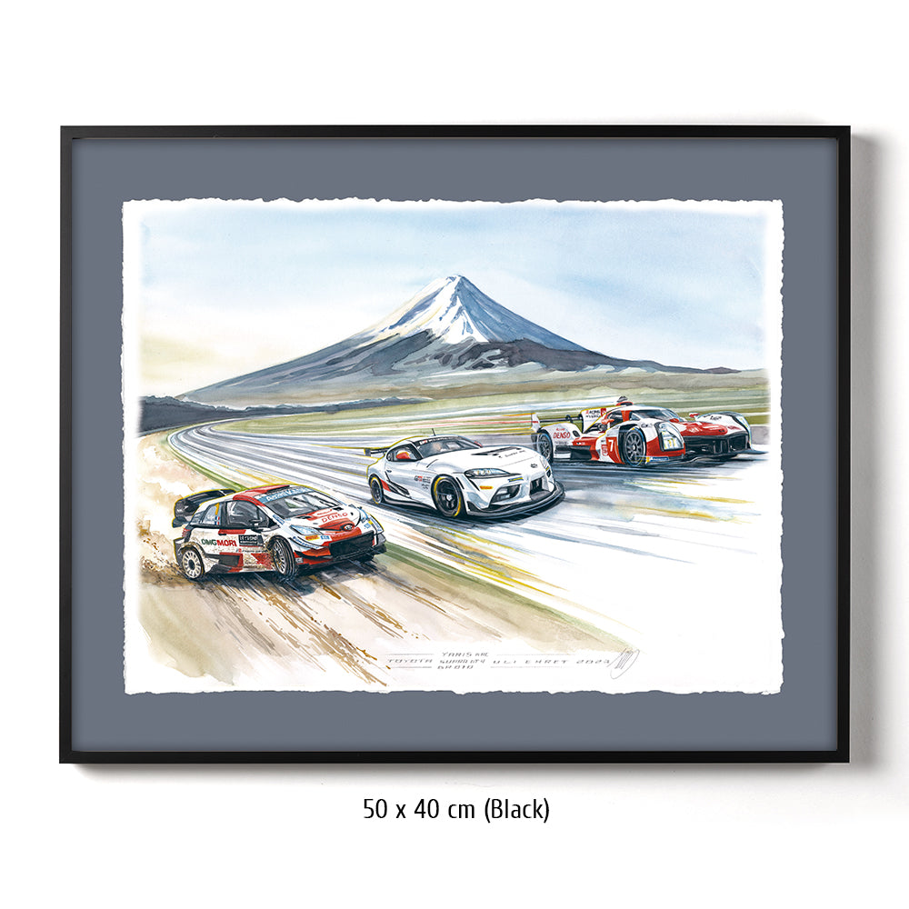 #1101 Toyota Yaris WRC, Toyota Supra GT4, Toyota GR 010