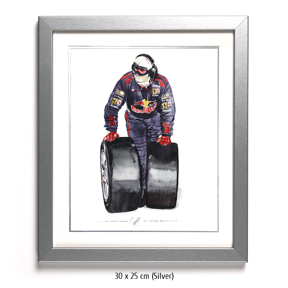 #0144 Le Mans Mechanic, Red Bull Team