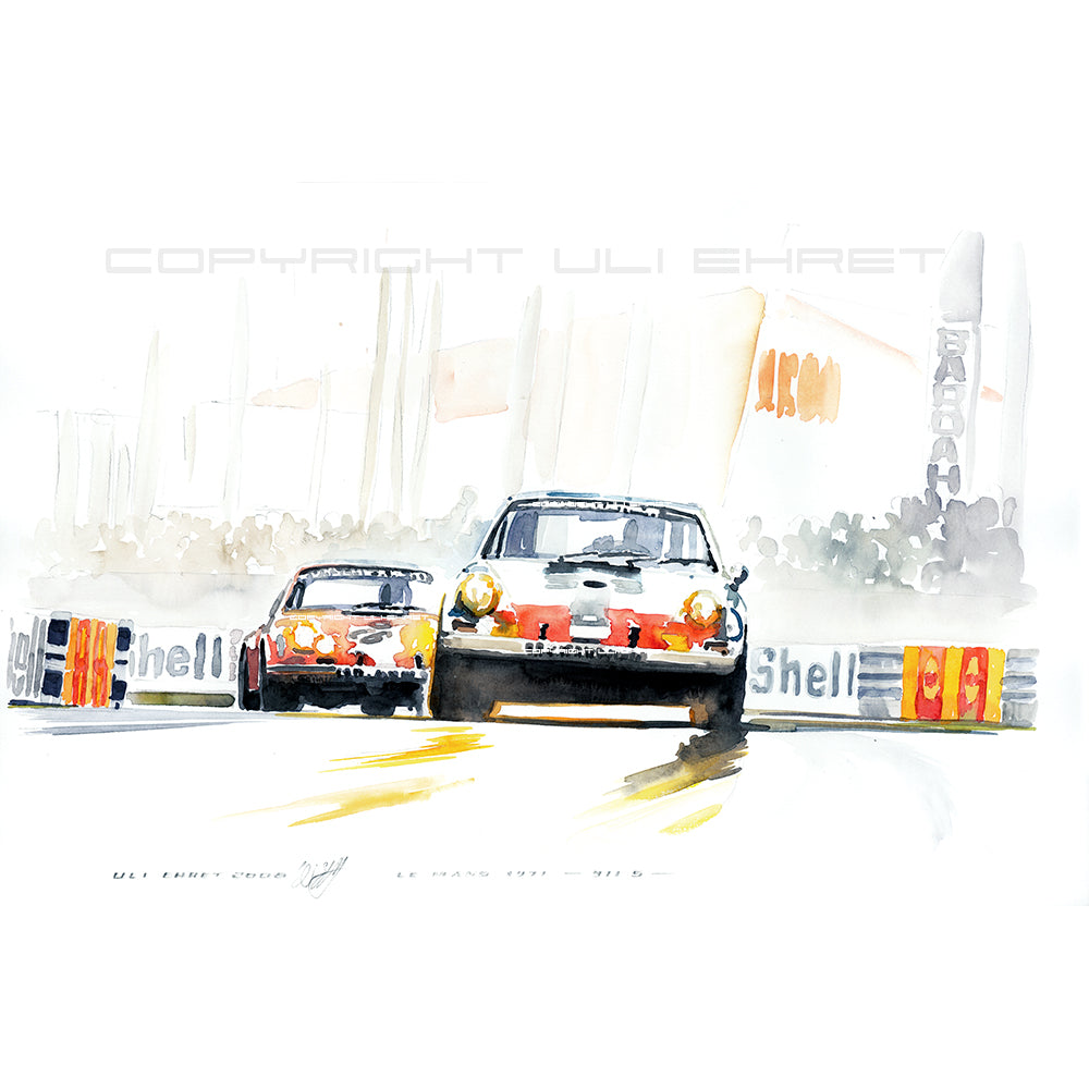 #0186 ""Porsche 911 S in the Esses""