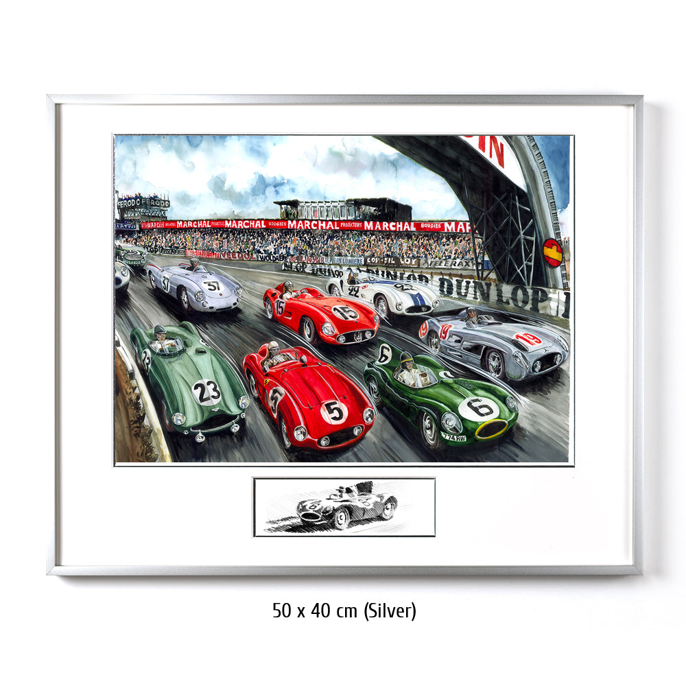 #0032 ""24 Hours of Le Mans 1955""