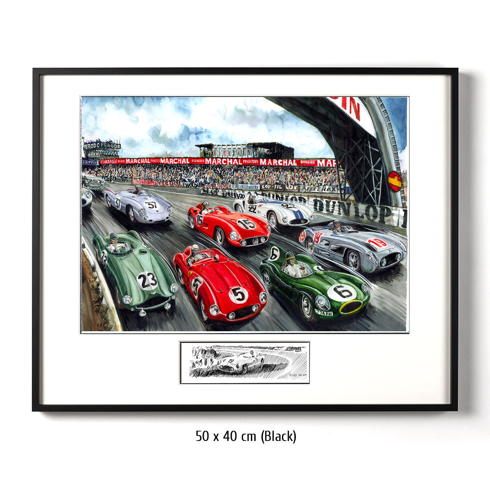 #0032 ""24 Hours of Le Mans 1955""