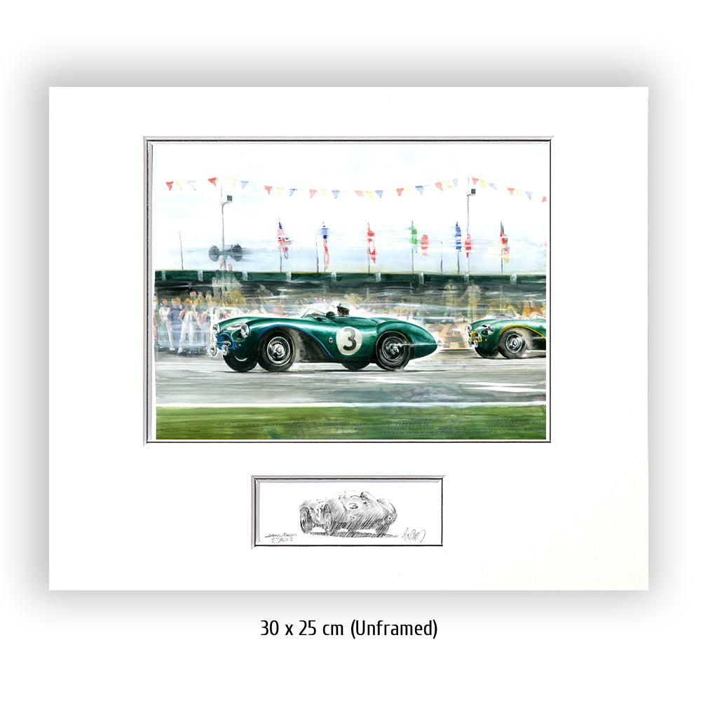 #0391 'Aston Martin DB3S, Goodwood Nine Hours 1955