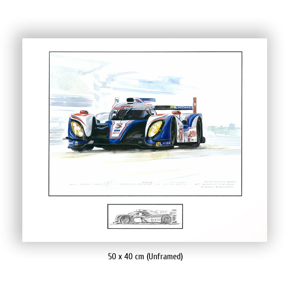 #0443 A ""Toyota TS040 #7""