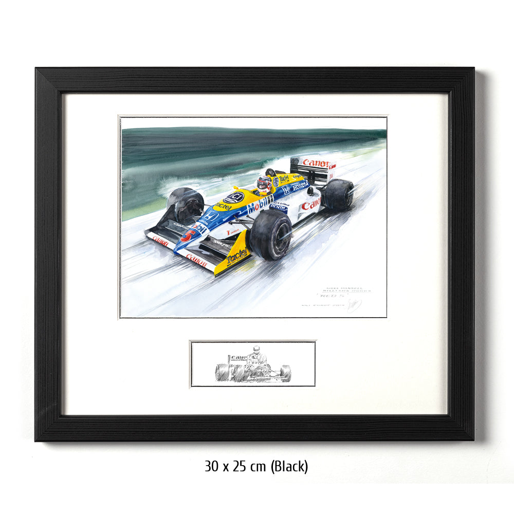 #0492 'Red 5', Nigel Mansell