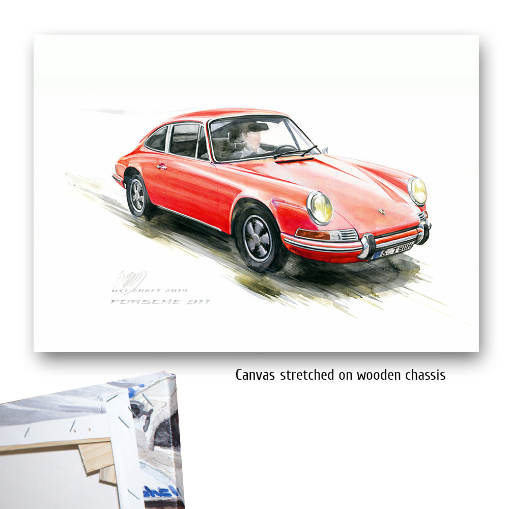 #0527 R ""Porsche 911 Coupé red""