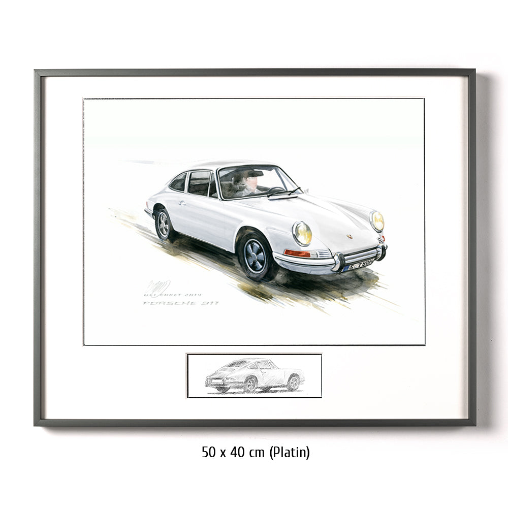 #0527 W ""Porsche 911 Coupé white""