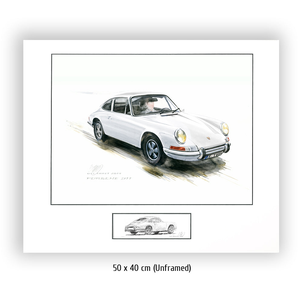 #0527 W ""Porsche 911 Coupé white""