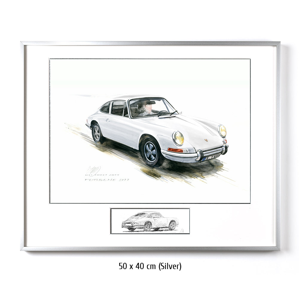 #0527 W ""Porsche 911 Coupé white""