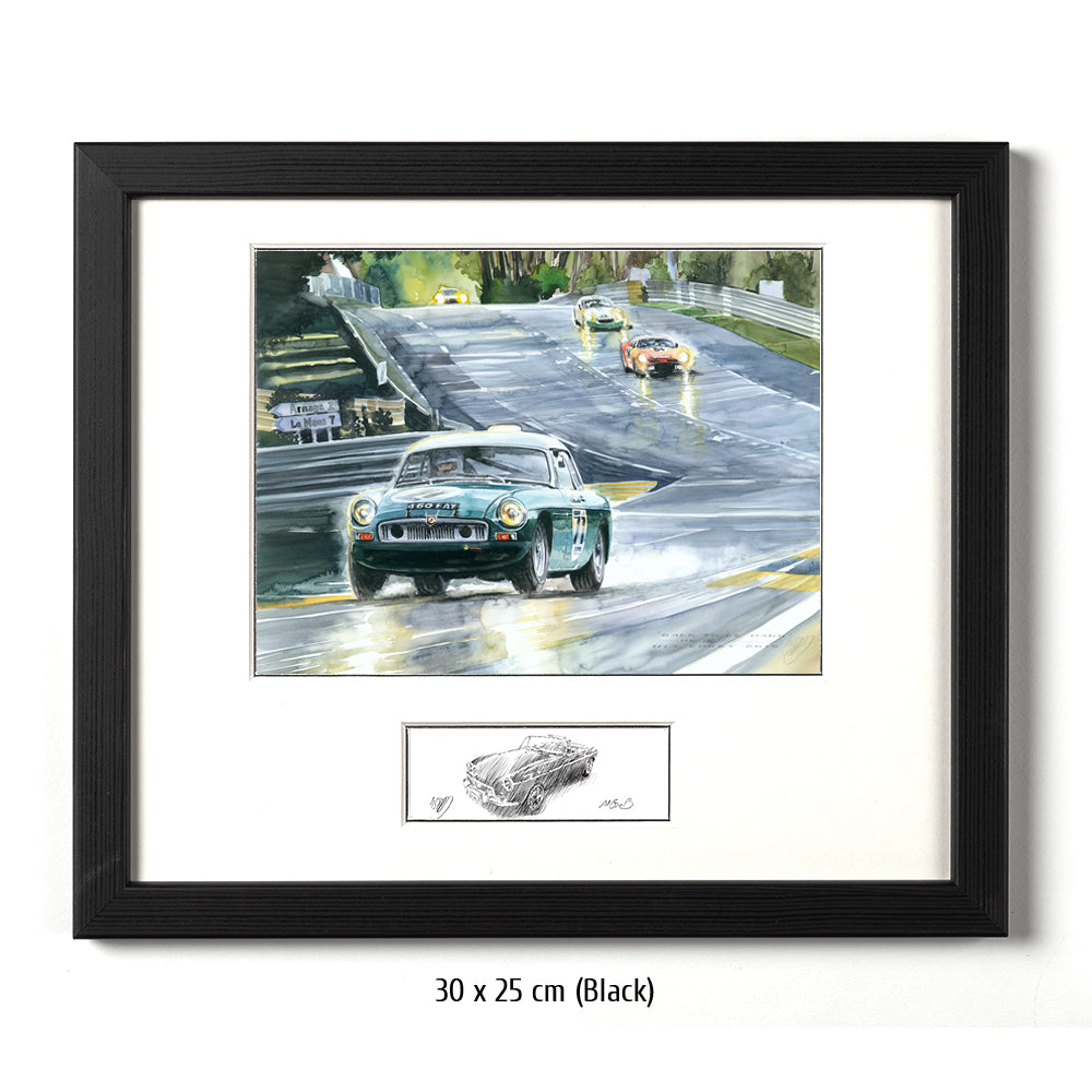 #0541 'MG B at Le Mans