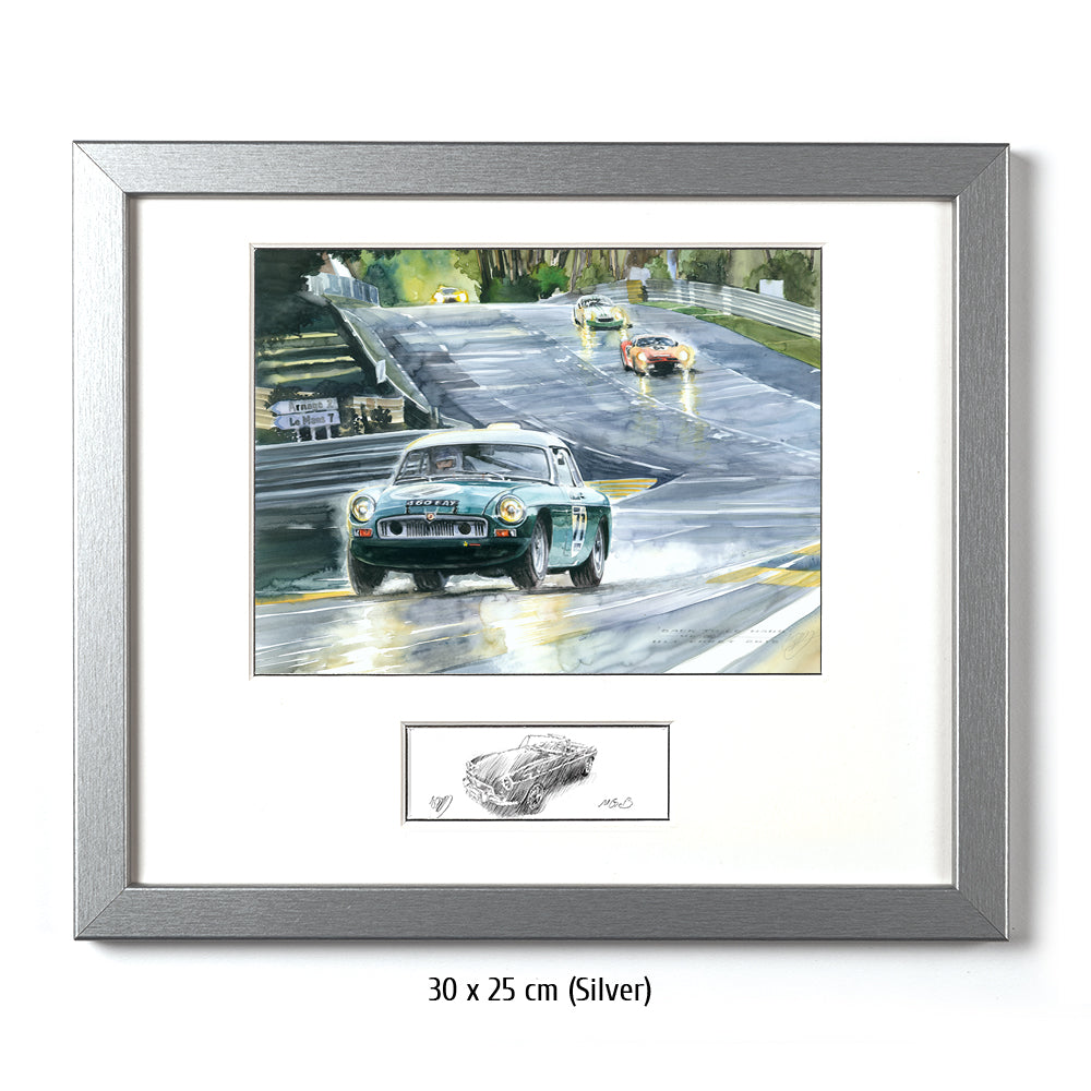 #0541 'MG B at Le Mans