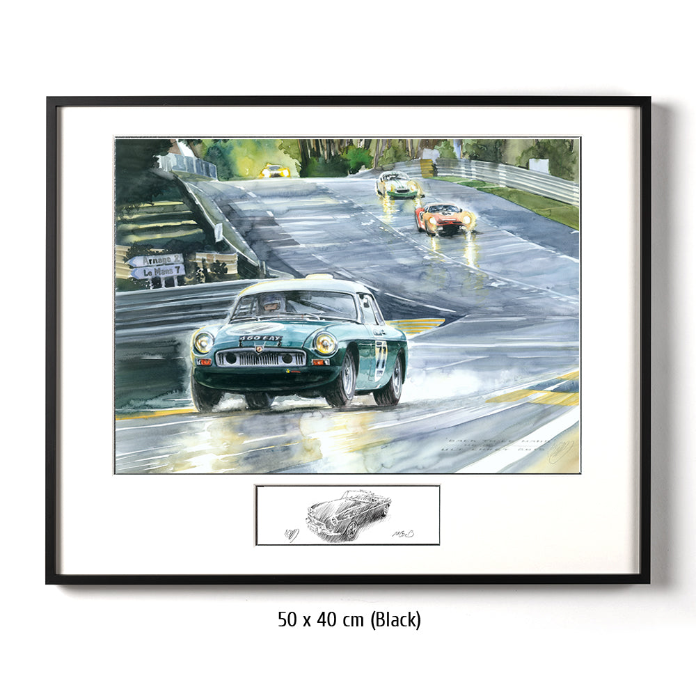 #0541 'MG B at Le Mans