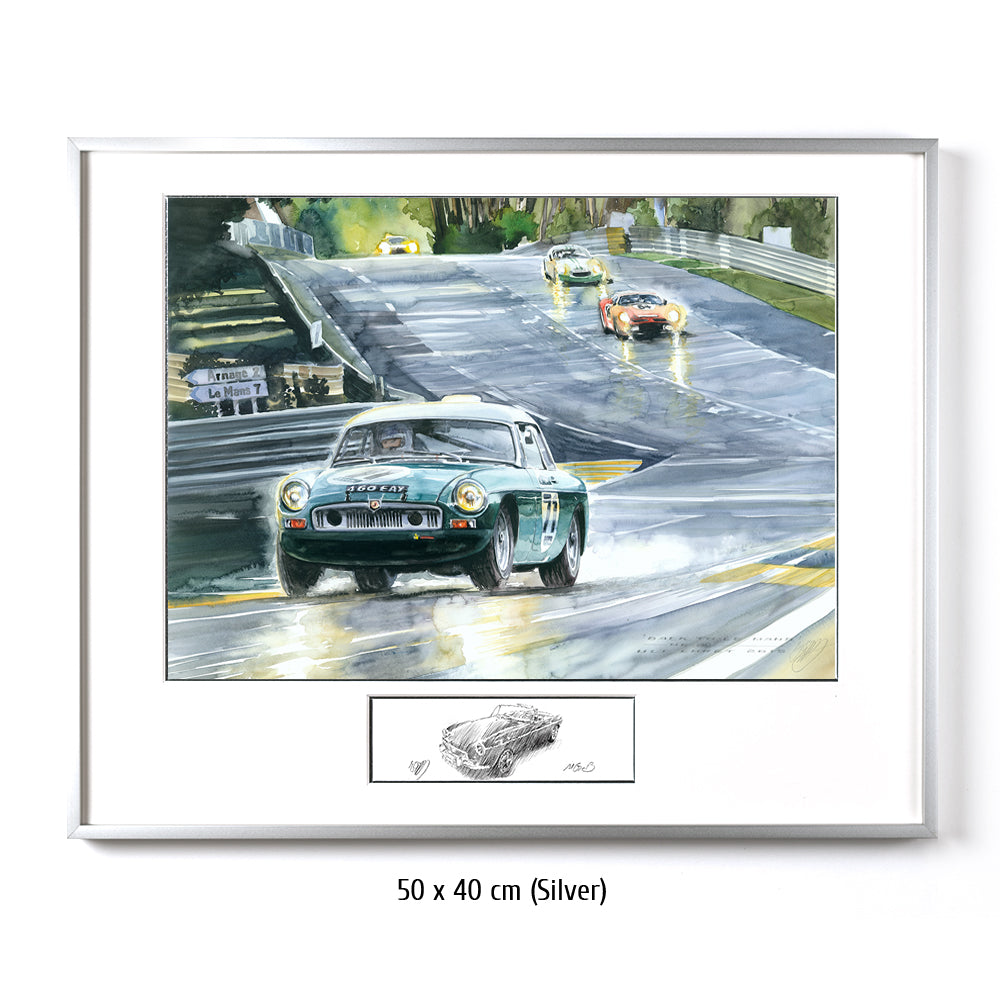 #0541 'MG B at Le Mans