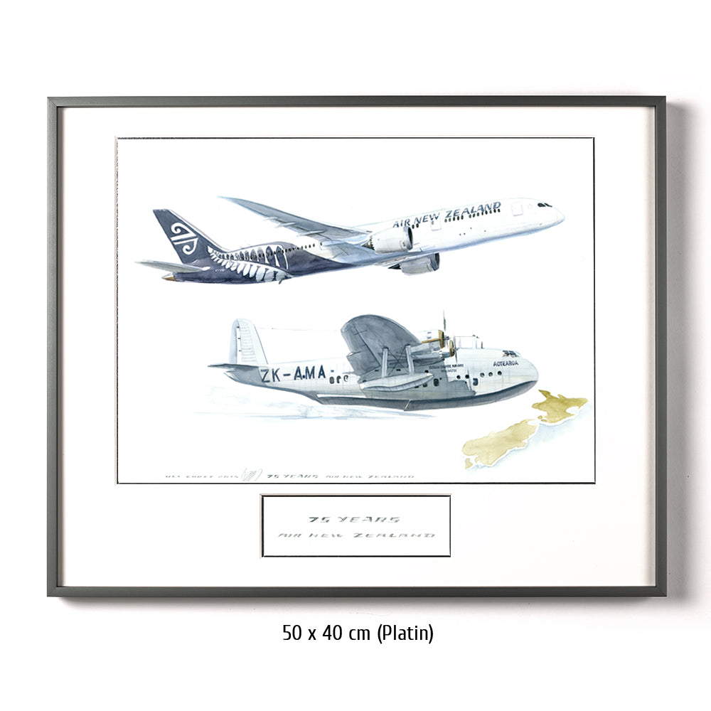 #0544 '75 Years Air New Zealand