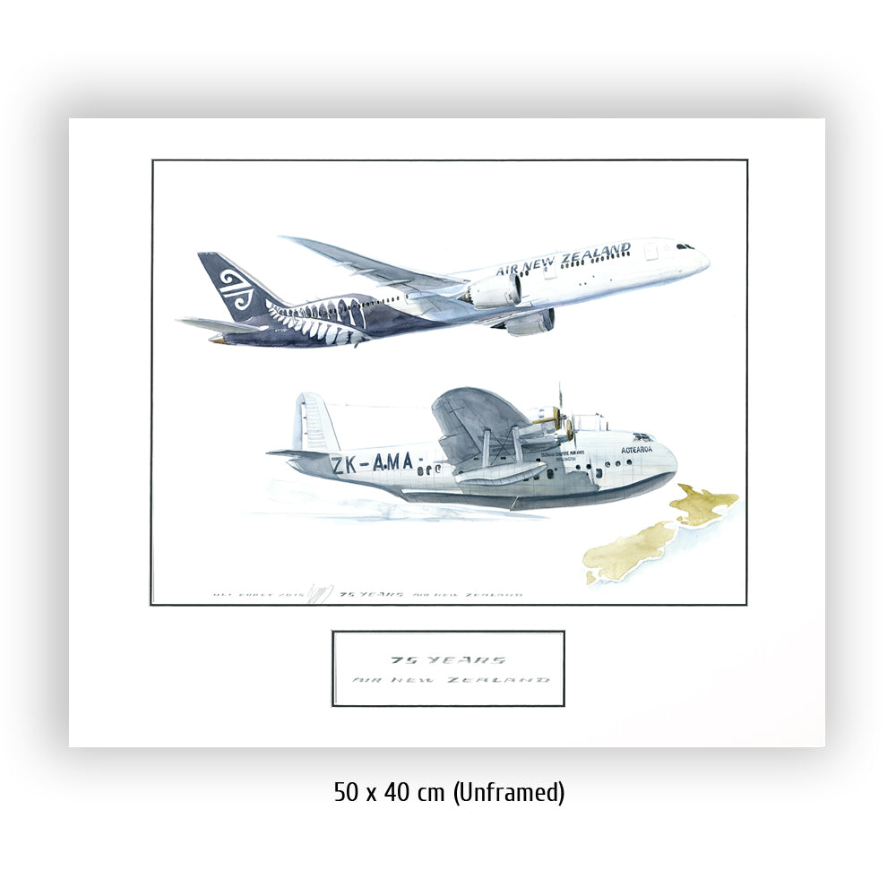 #0544 '75 Years Air New Zealand