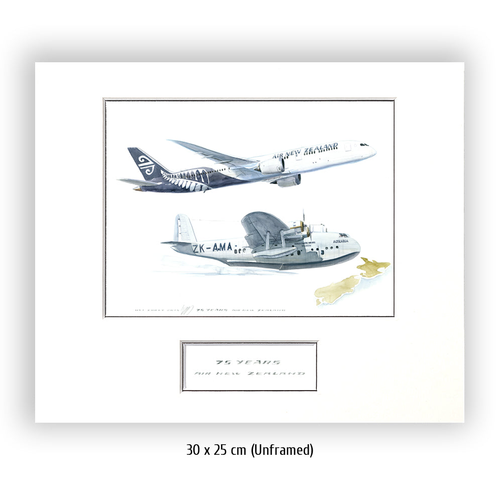 #0544 '75 Years Air New Zealand