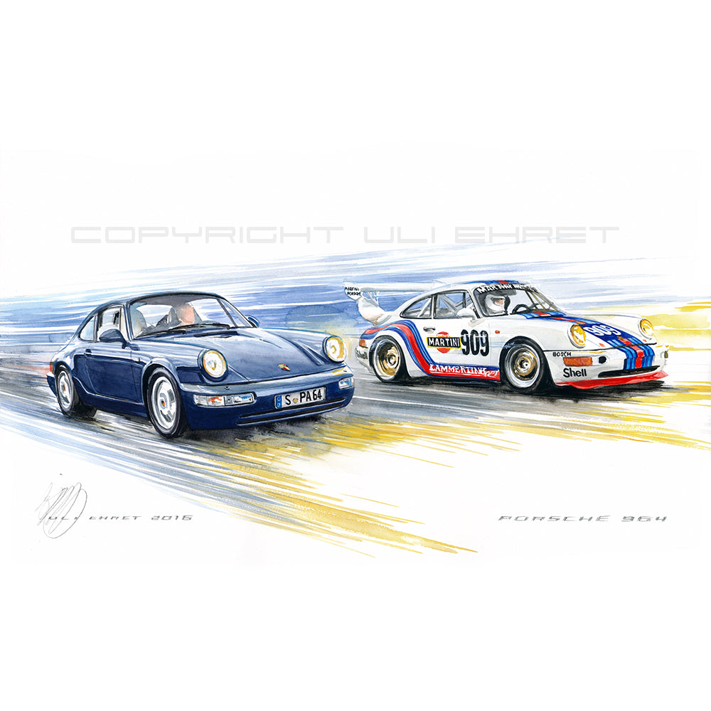 #0602 ""Porsche 964 RSR 3.8 Martini & 964 Carrera""