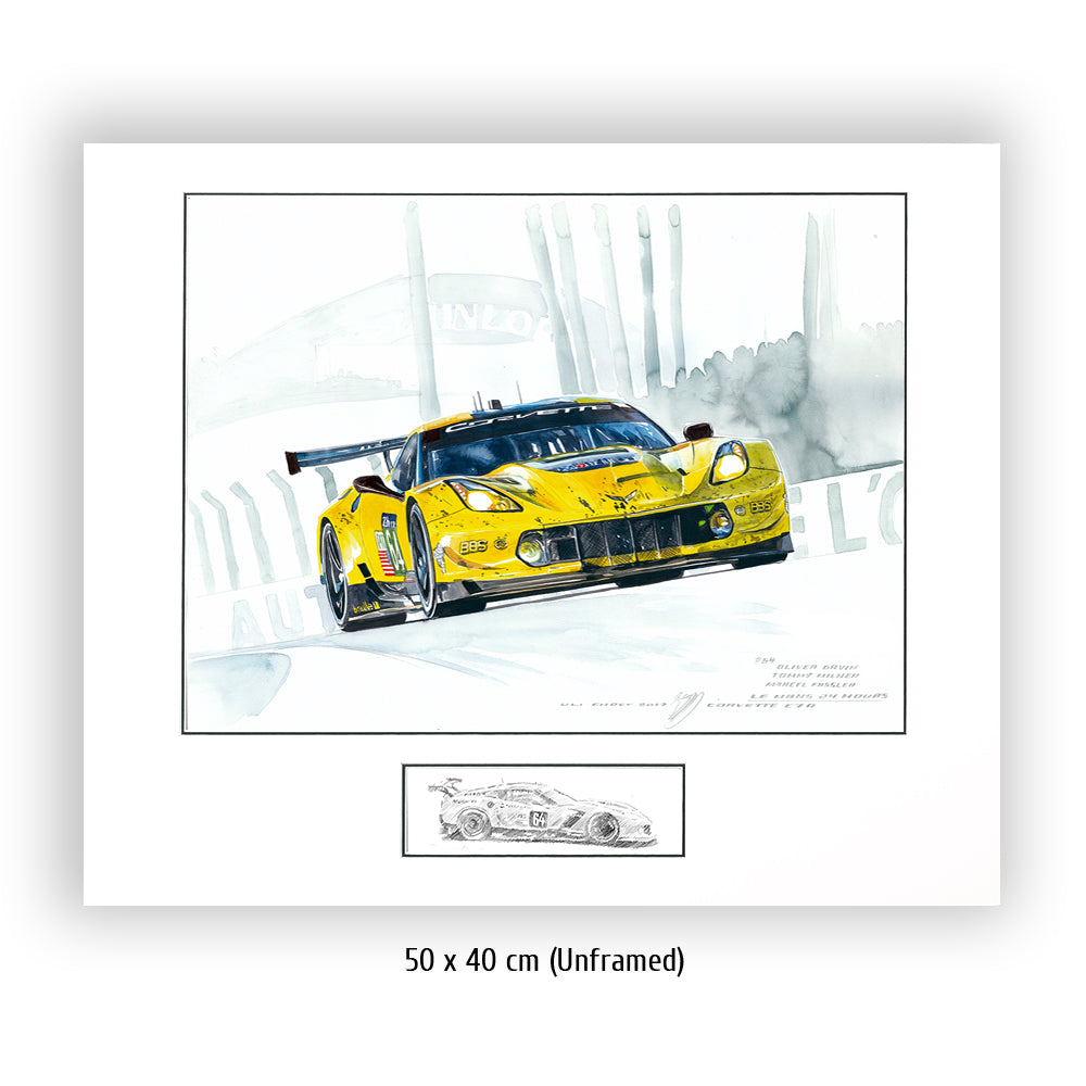 #0680 B 'Corvette C7R #64