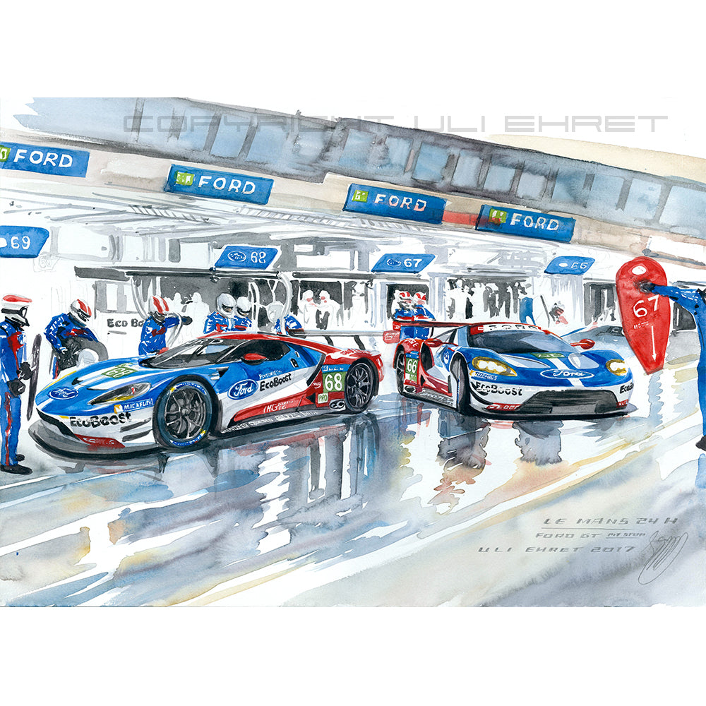 #0683 'Ford GT Pit Stop