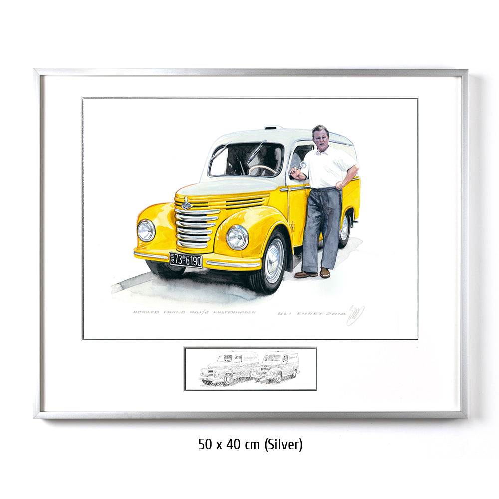 #0725 ""Norwed Framo, panel van""