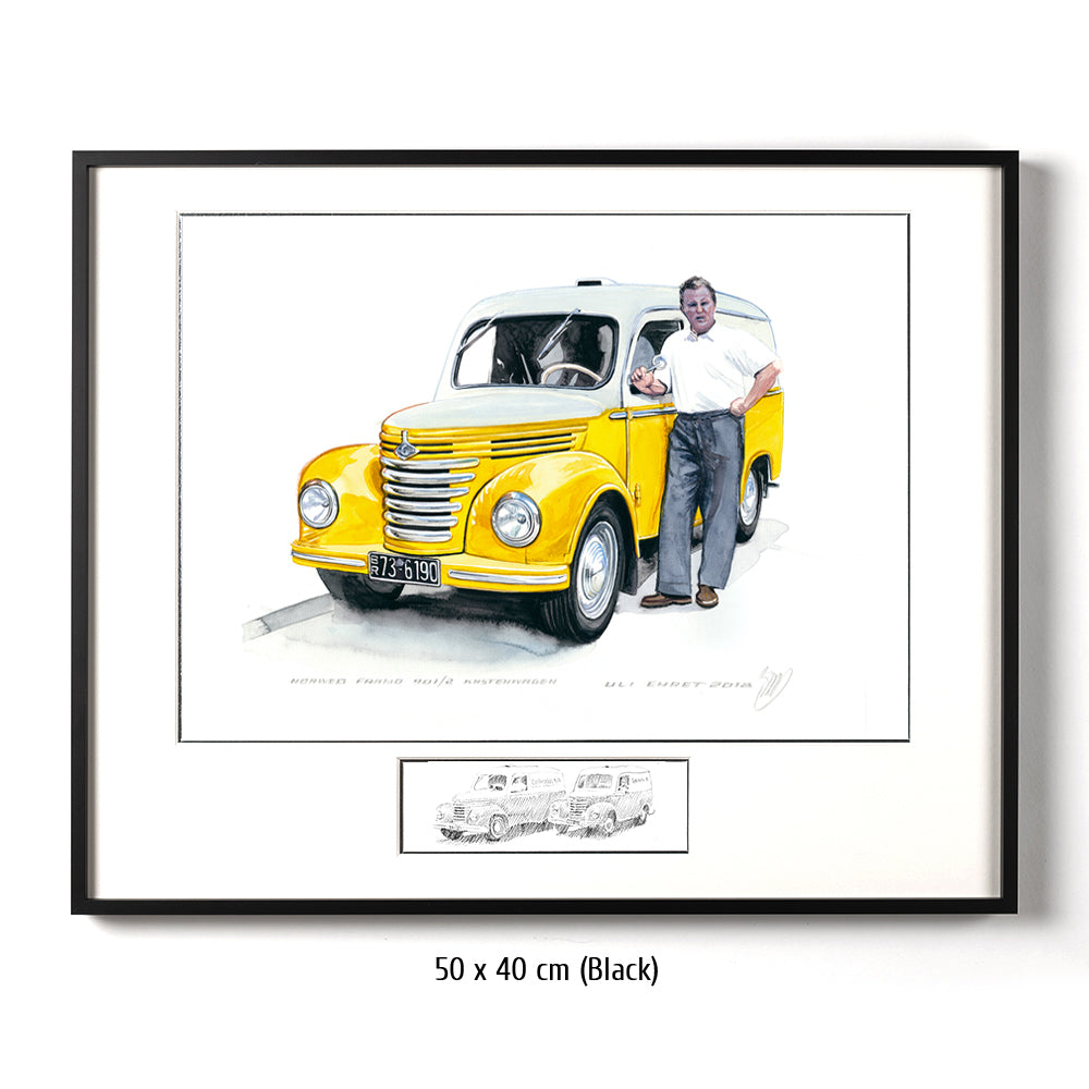 #0725 ""Norwed Framo, panel van""