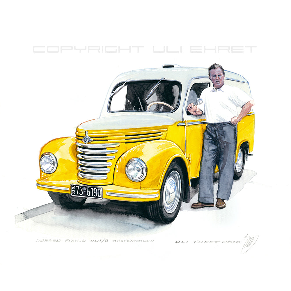 #0725 ""Norwed Framo, panel van""