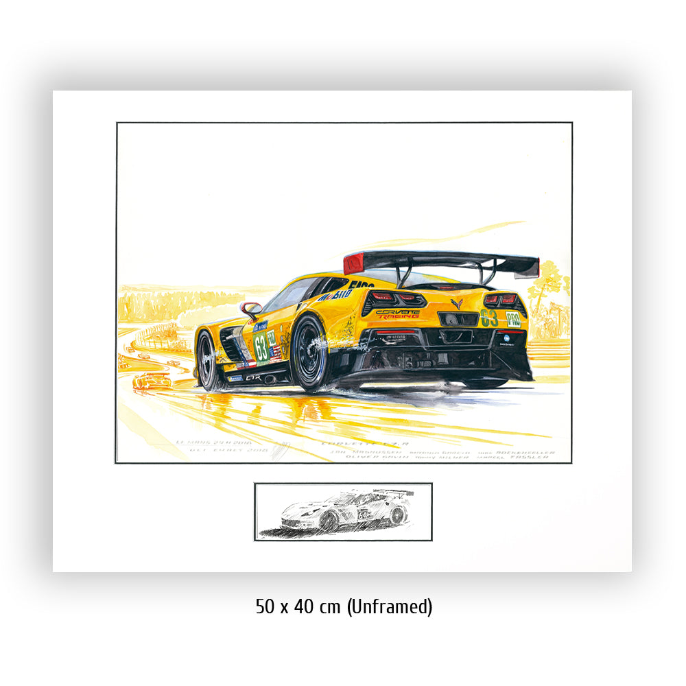 #0739 A ""Corvette C7.R #63""