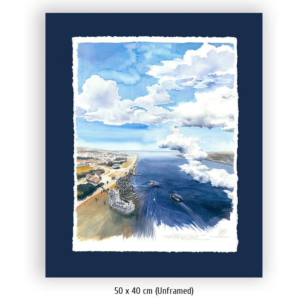 #0774 » L ́ Atlantique du Sud Traversé «