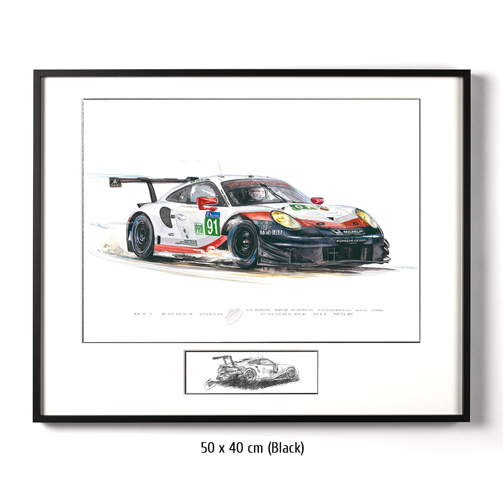#0804 A ""Porsche 911 RSR #91""